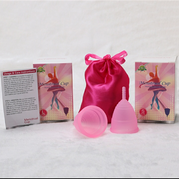 MENSTRUAL CUP ( sanitary napkin)