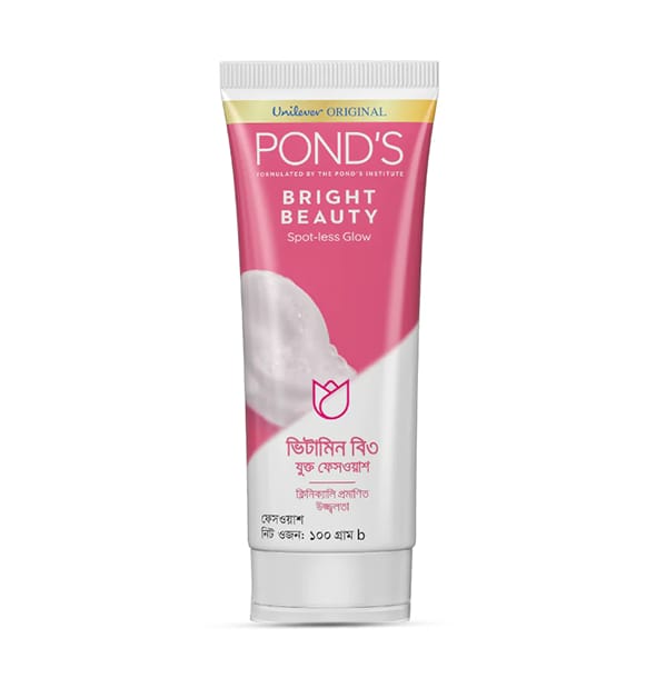 Pond's Spot-less Glow Face Wash(100gmস্পট-লেস গ্লো ফেস ওয়াশ)