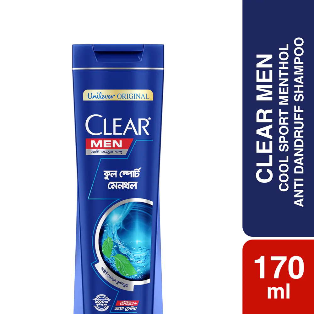 Clear Men Shampoo(170ml ক্লিয়ার মেন শ্যাম্পু)