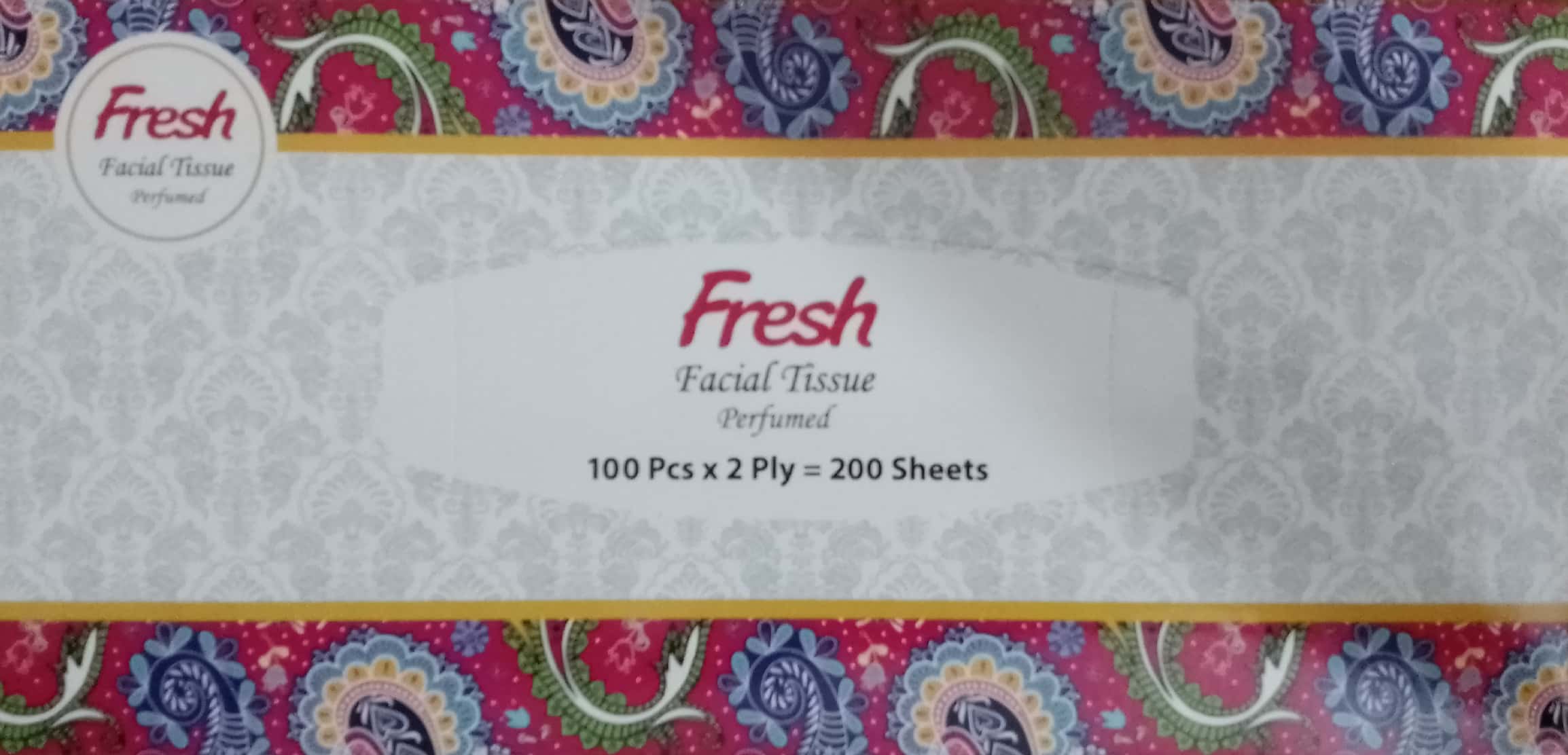 fresh tissue box(100×200 pcsফ্রেশ টিস্যু বক্স)