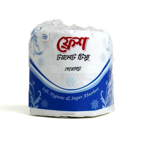 fresh toilet White tissue(ফ্রশ টয়লেট সাদা টিস্যু)