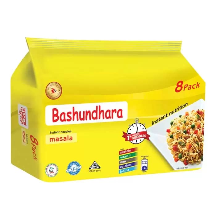 Bashundhara Noodles(8pack বসুন্ধরা নুডলস)