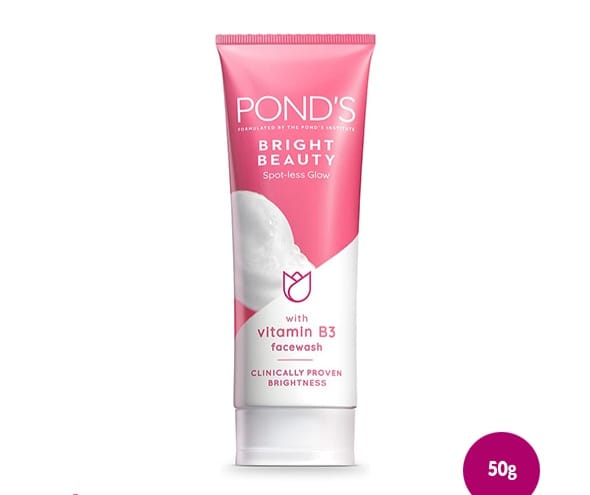 Pond's Spot-less Glow Face Wash(50gmস্পট-লেস গ্লো ফেস ওয়াশ)