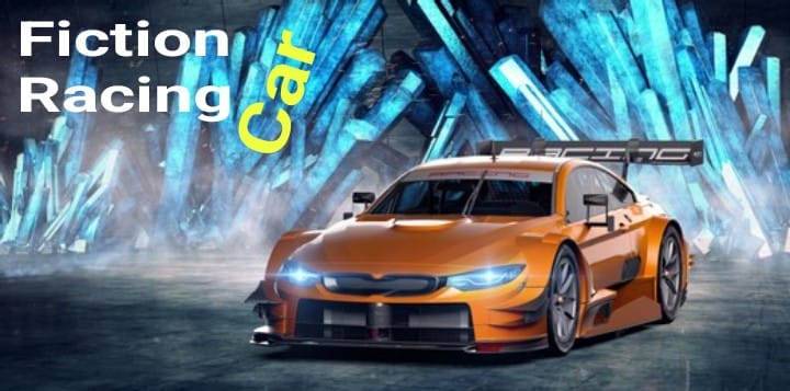 Fiction Racing Car(1pcs ফিকশন রেসিং কার)