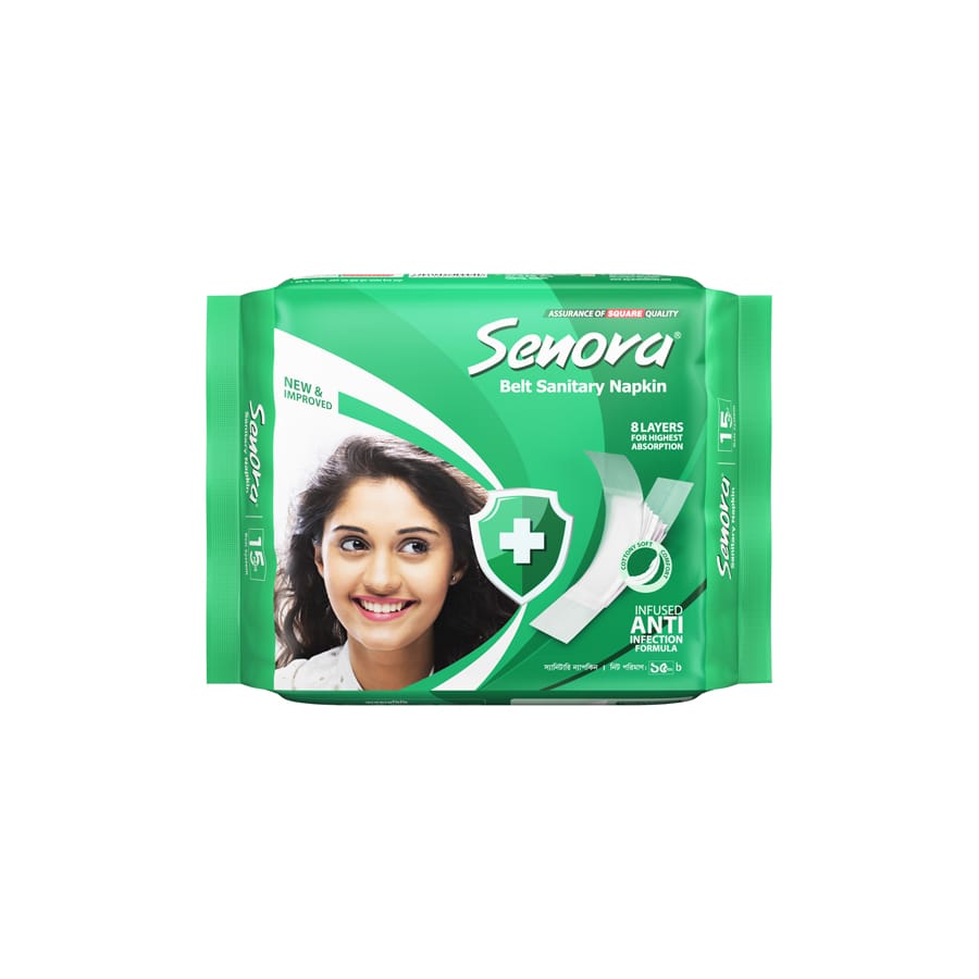 Senora Belt Sanitary Napkin(10pcs সেনোরা বেল্ট স্যানিটারি ন্যাপকিন)