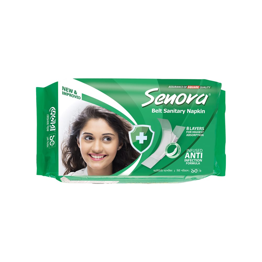 Senora Belt Sanitary Napkin(15pcs সেনোরা বেল্ট স্যানিটারি ন্যাপকিন)