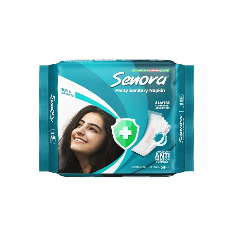 Senora Penty Senatorial Napkin(15pcs সেনোরা পেন্টি সেনেটারী ন্যাপক)	