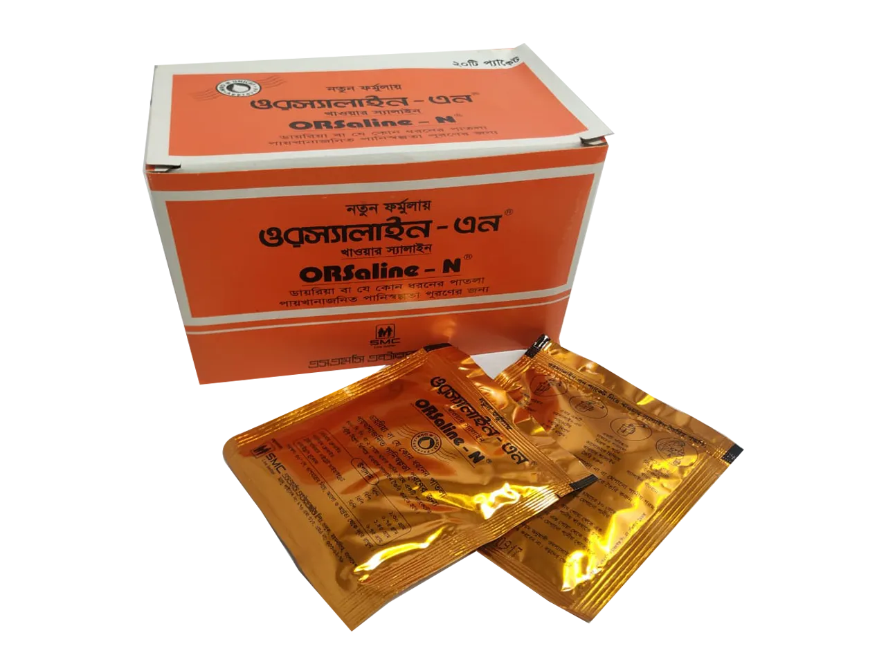 Orsaline-n smc(2pcs ওরস্যালাইন খাওয়ার স্যালাইন)