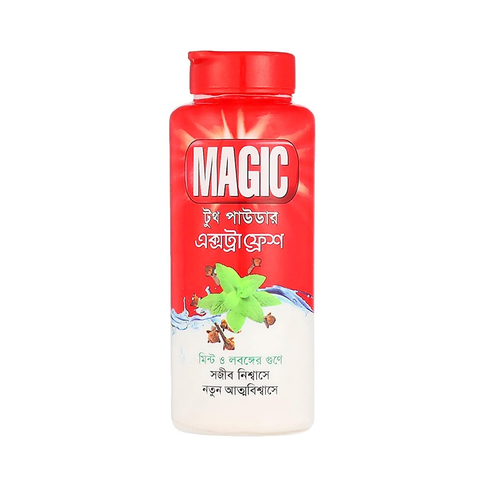 Magic tooth powder(50gmম্যাজিক টুথ পাউডার)