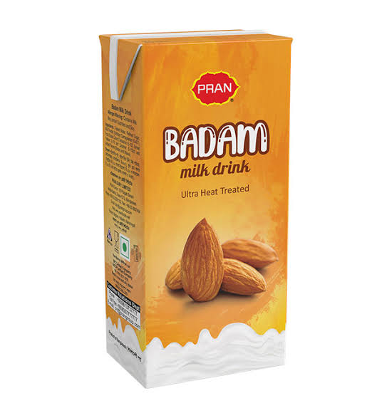 Pran Badam milk drink(200mlপ্রাণ বাদাম মিল্ক ড্রিংক)