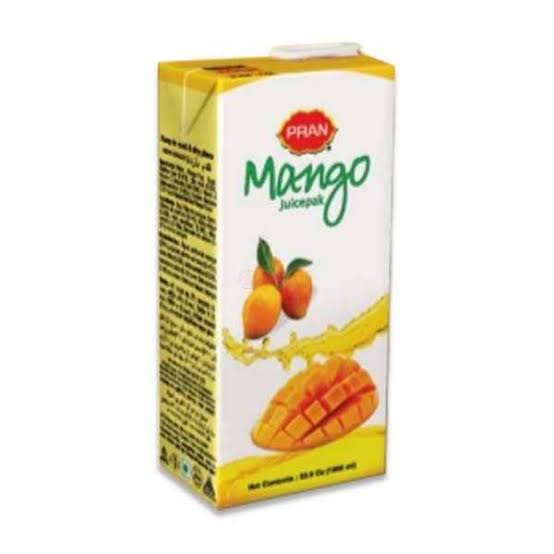 Pran mango fruit drink(200mlপ্রাণ ম্যাংগো ফ্রুট ড্রিংক)