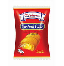 kishwan soft cake with custard cream(1pcs কাস্টার্ড ক্রিম দিয়ে কিশওয়ান নরম কেক)	