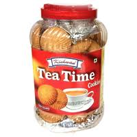 Tea Time Cookies Biscuit(1Jar 800gm টি টাইম কুকিজ বিস্কুট জার)