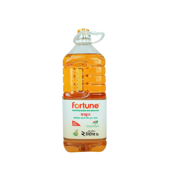  fortune edible rice bran oil(2litter ভোজ্য চালের তুষ তেল)