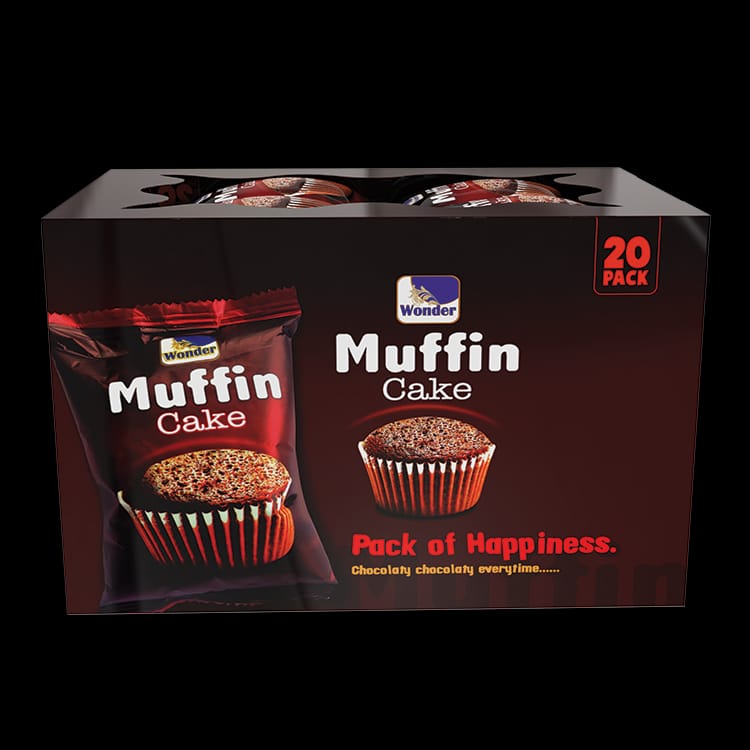 kishwan Chocolate Muffin soft cake(20pcs box কিষোয়ান চকলেট মাফিন নরম কেক)