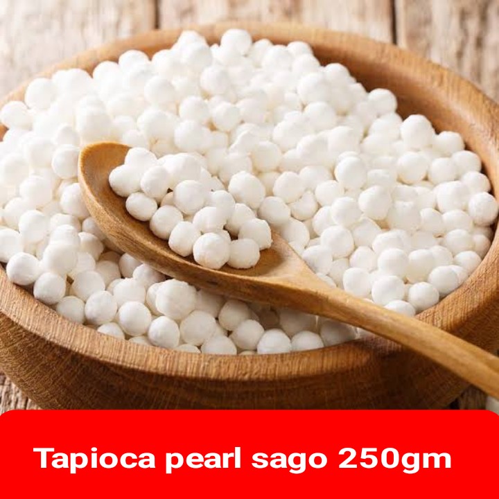 Tapioca pearl sago(250gm ট্যাপিওকা মুক্তা সাগো)