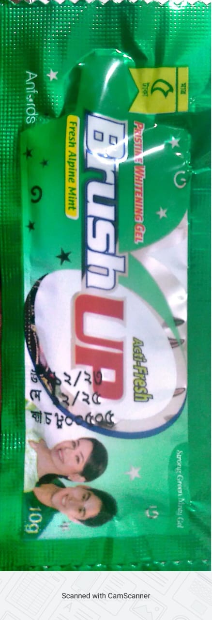 BrushUp toothpaste (40gm ব্রাশ আপ টুথপেষ্ট) 