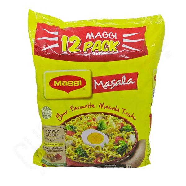 Maggi Noodles (744gm ম্যাগি নুডুলস ১২ পিস)