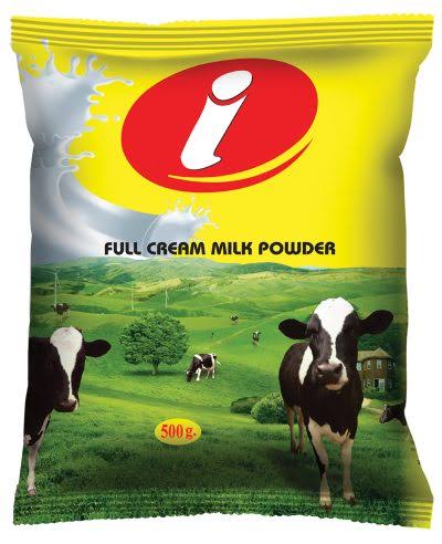 I full cream milk powder(500gm আই ফুল ক্রিম মিল্ক পাউডার)