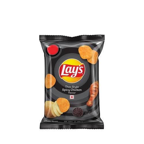 Lays Thai style spicy chicken flavour chips(18 gm থাই স্টাইলের মশলাদার চিকেন ফ্লেভার দেয় চিপস)