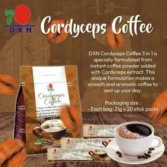 DXN Cordyceps coffee(কর্ডিসেপস কফি)